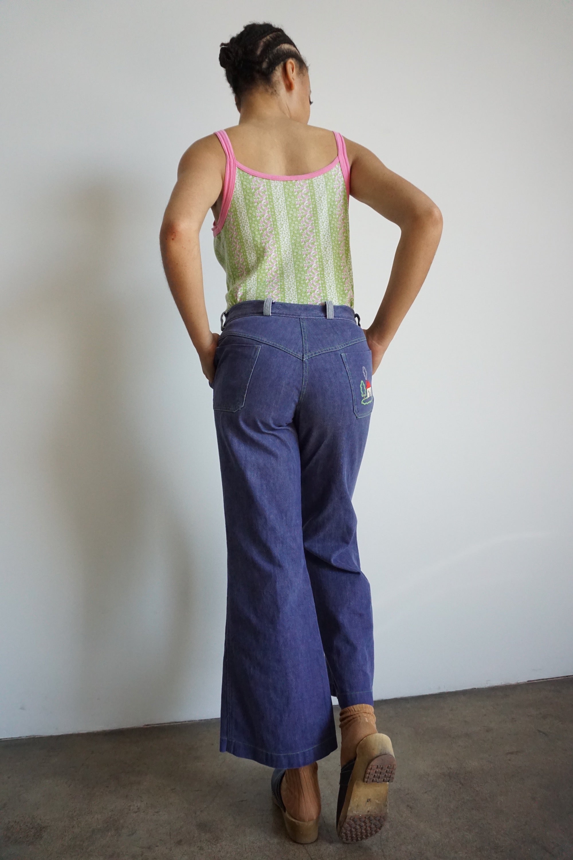 Little House 70s Bell Bottom Jeans, Sz. 25 x 28