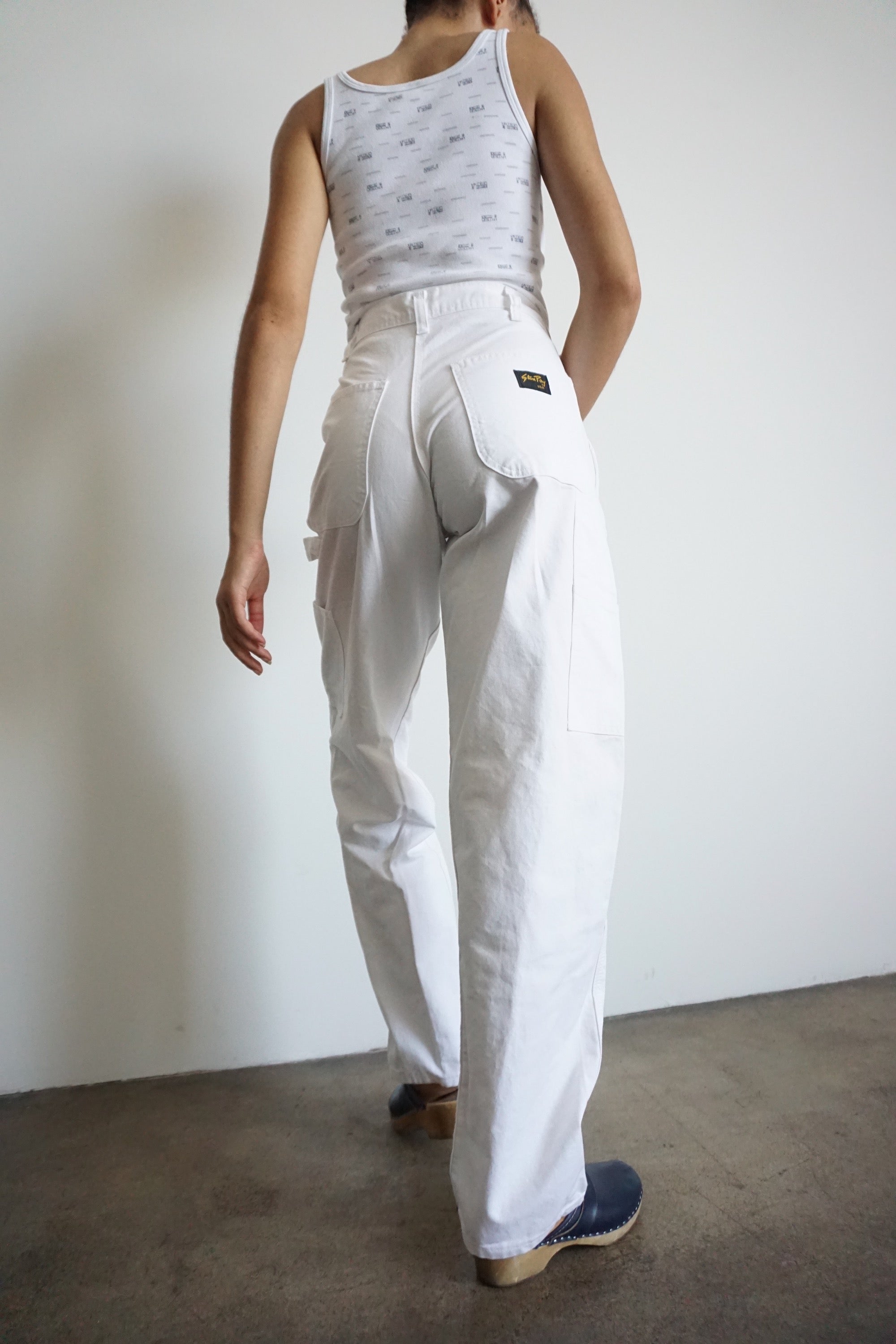 White Stan Ray Painter Pants, Multiple Sizes