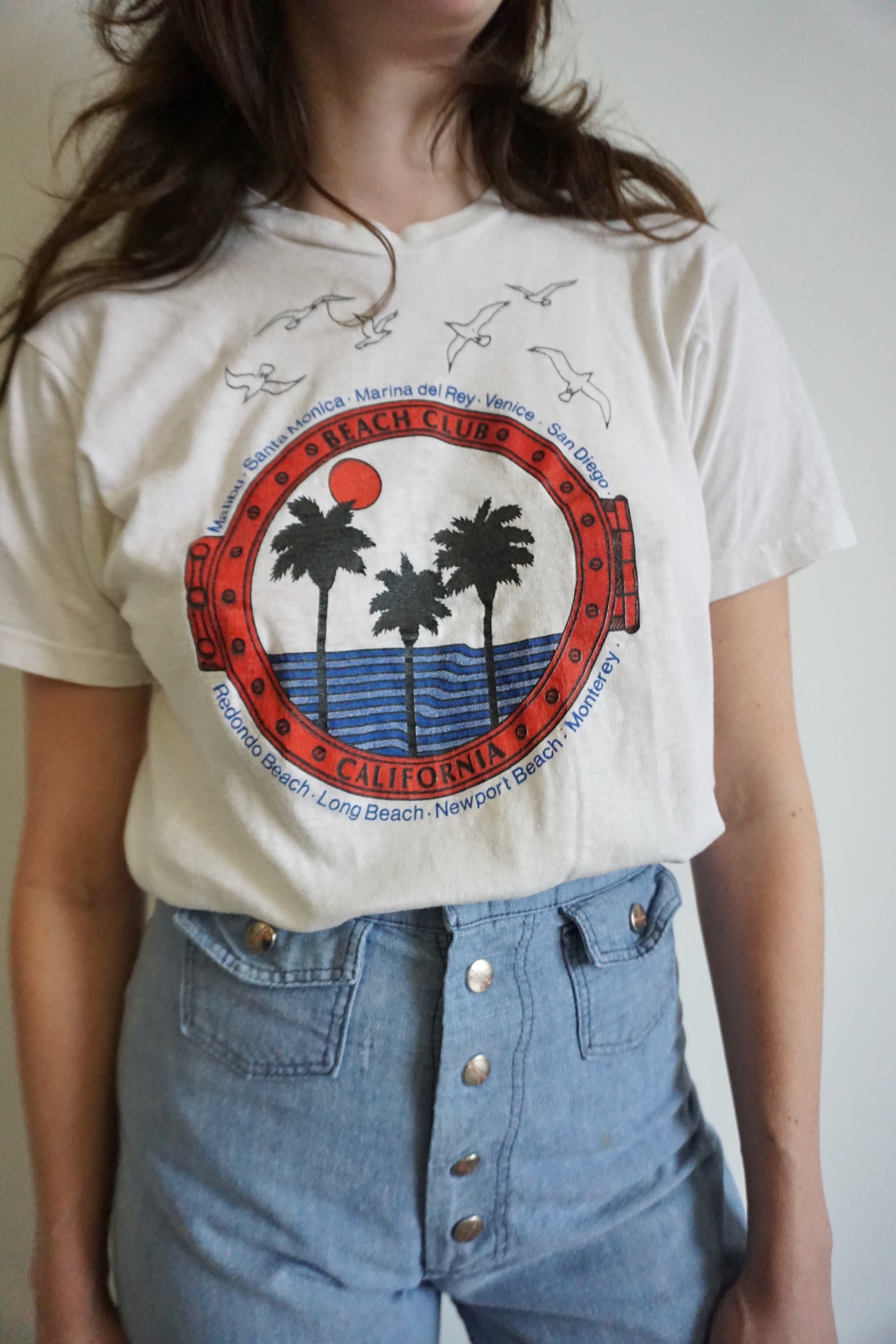 California Beach Club Tee, Sz. M