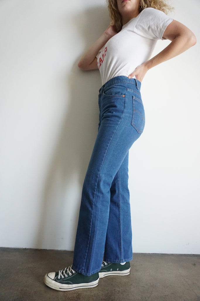 70s Orange Tab Levi's Flare Jeans, Sz. 30 x  – Fair Season