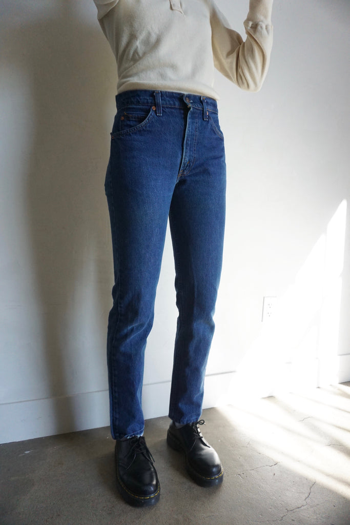 levi's 505 dark wash