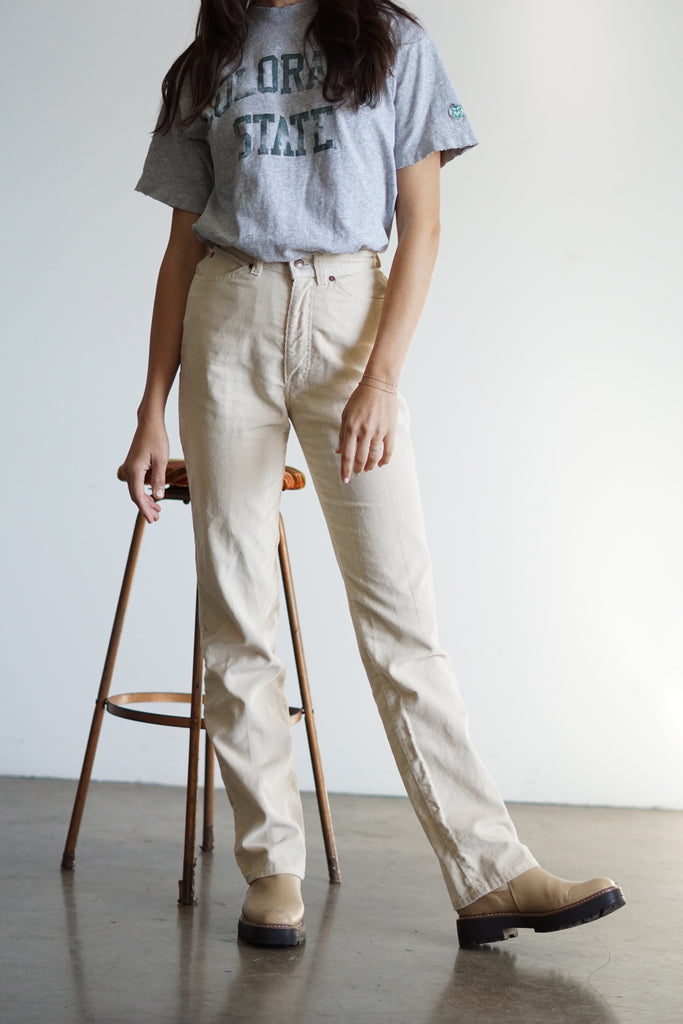 70s Cream Levi's Corduroy Pants, Multiple Sizes – Fair Season