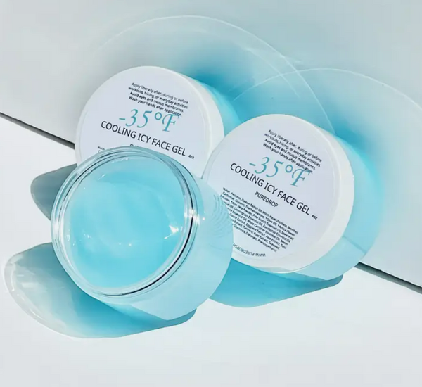 Cooling Icy Gel from Pure Drop