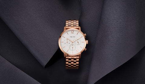 The 5TH Watches 007 Female Rose Gold Watch