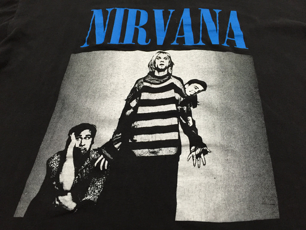 Nirvana '91 'Nevermind Promo' Large *Rare* – Elevated Vintage