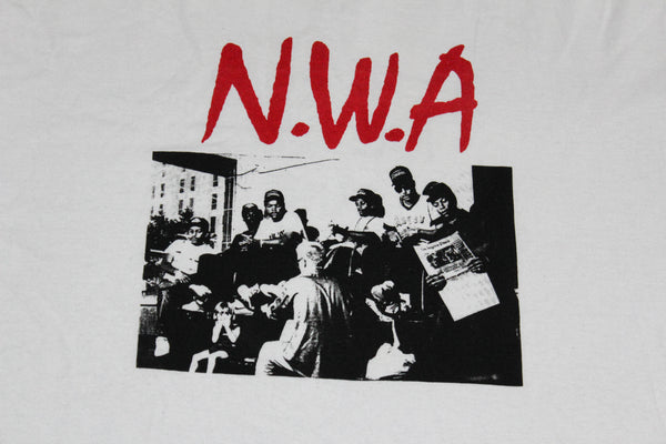 N.W.A '90 'Gangsta Gangsta / 100 Miles And Runnin Bootleg' XL/XXL *Rare*