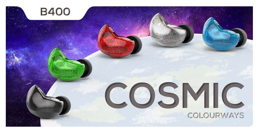 Brainwavz B400 in all new cosmic colours