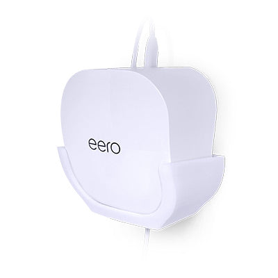 Eero 6 Mesh Wall Mount Adhesive Holder - Easy To Install, No Screws or Mess  (NOT Compatible with Eero Pro 6 / Beacon)