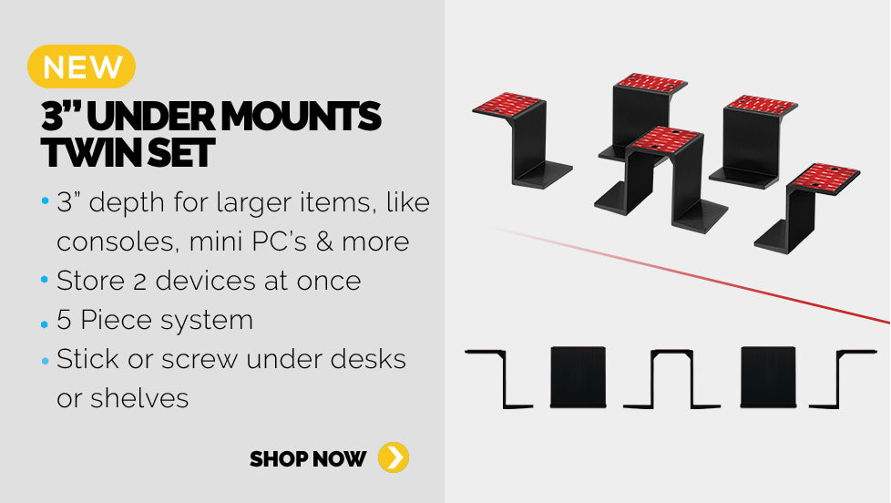 Panel1 : Introducing the all new 3" under mount twin pack