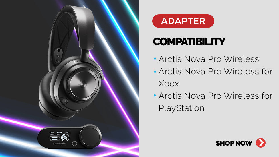 Paneel 2: Alleen compatibiliteit met Nova Pro draadloze headsets