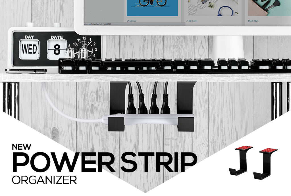 Header - Power strip hanger