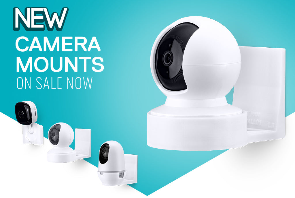 New smart and baby monitor camera mounts