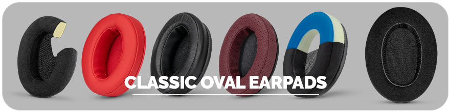 Classic oval earpads collection