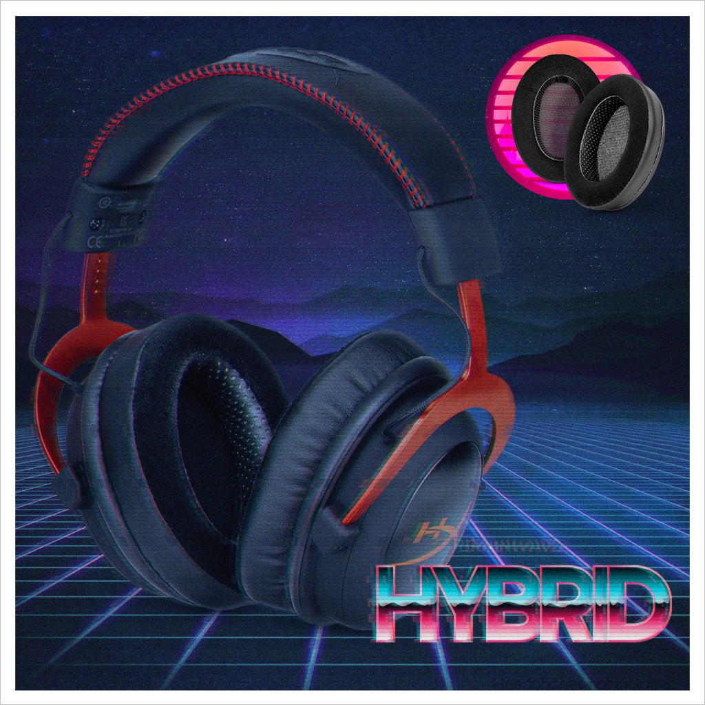 Brainwavz Hybrid earpads, velour and Faux leather combined for the best of both worlds