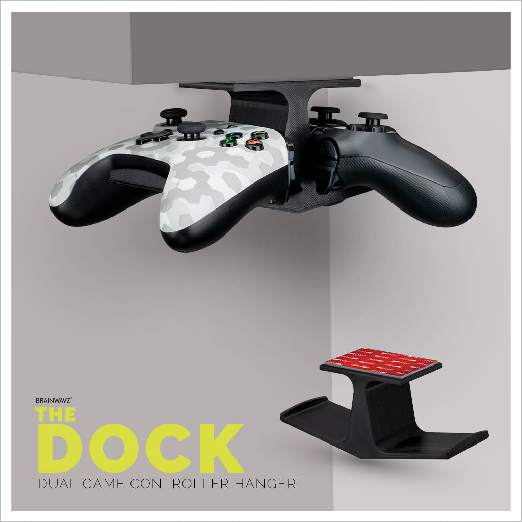 Dock by Brainwavz - under hanger for holding two game controllers at once