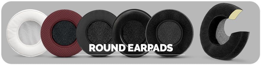 Round earpads collection y Brainwavz