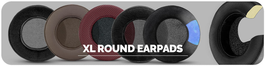 XL earpads collection by brainwavz