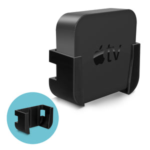 Apple TV 4K & HD Zelfklevende Muur & TV-beugel - Geen schroeven of rommel - Brainwavz