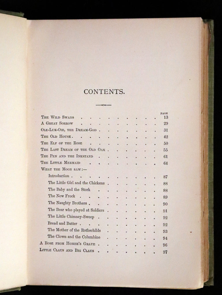 1900 Rare Book - Hans Christian Andersen's FAIRY TALES with original i ...