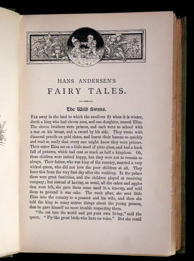 1900 Rare Book - Hans Christian Andersen's FAIRY TALES with original i ...