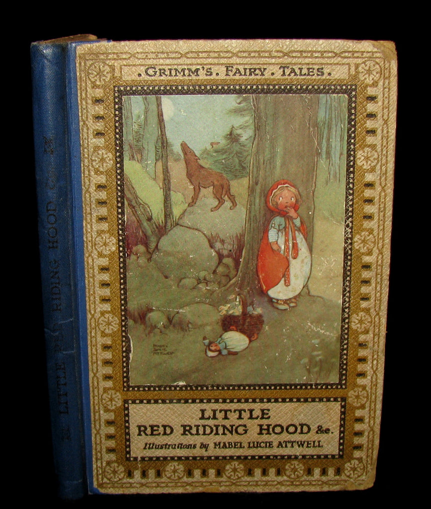 1915 Rare 1stED Book - Little Red Riding Hood illustrated by Mabel Luc ...
