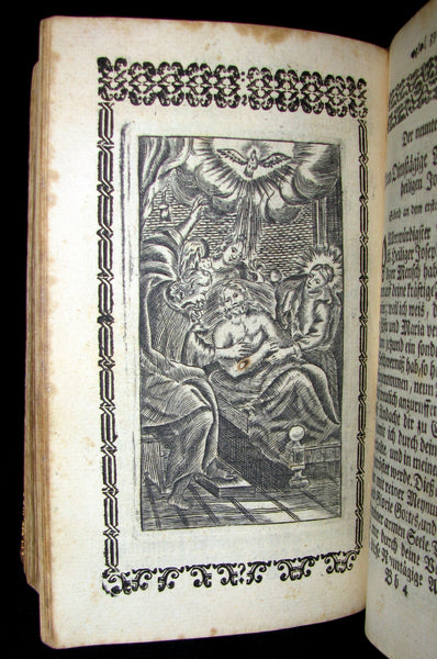 1767 Scarce Devotional German Book - Der Grosse Baumgarten by German C ...
