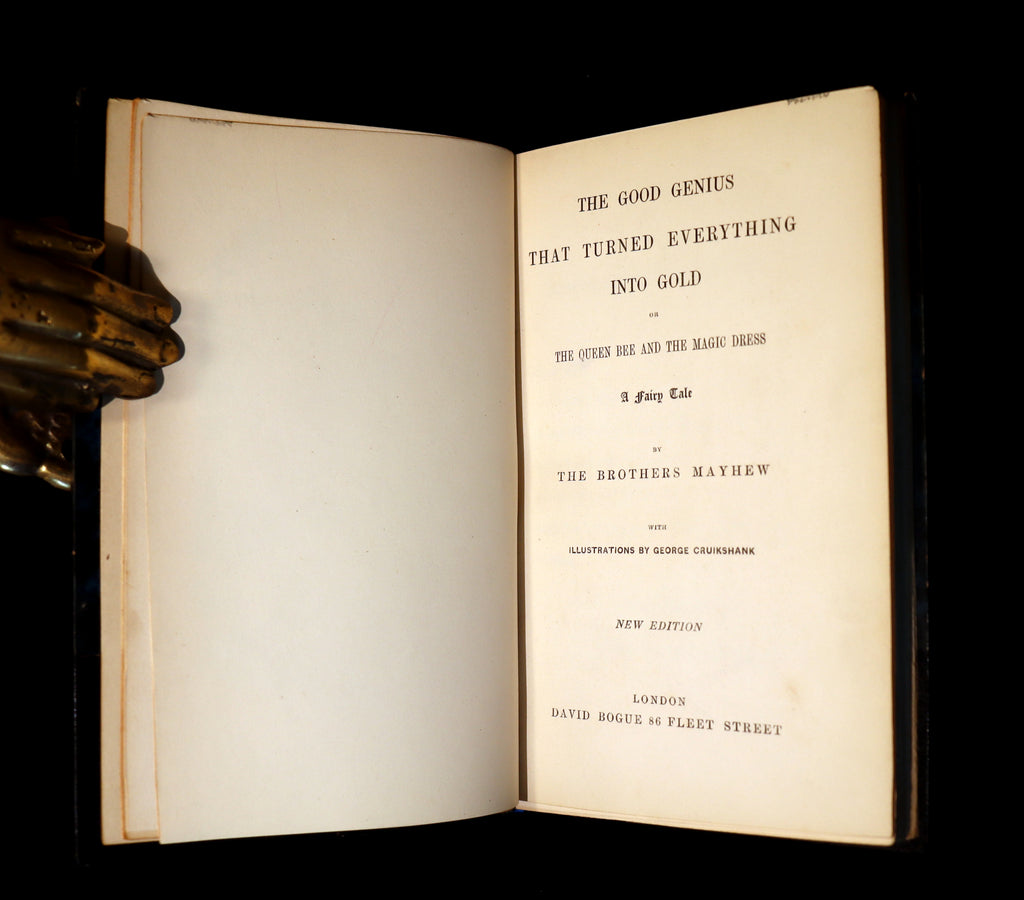 1847 Rare Book - The Good Genius that Turned Everything into Gold; A F ...