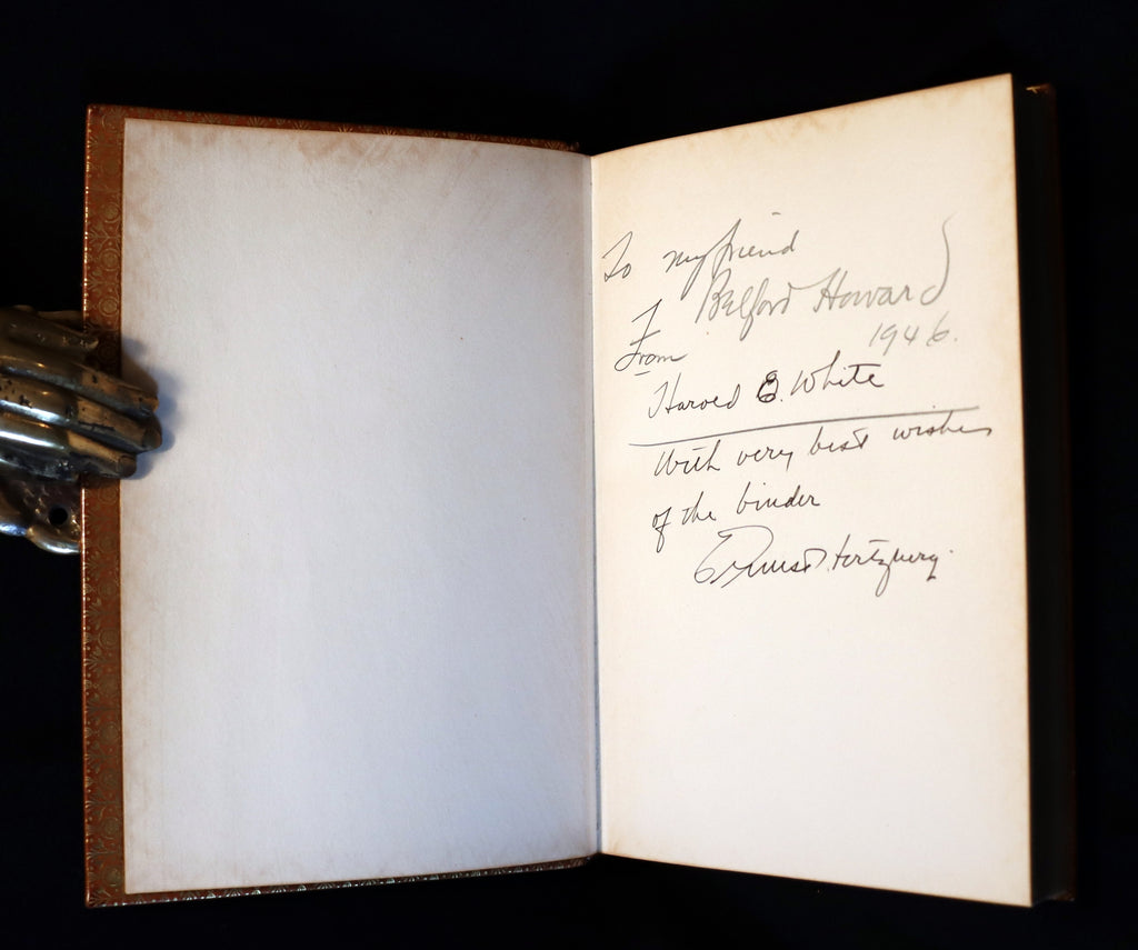 1845 Rare Book bound by the Monastery Hill bindery - REYNARD THE FOX ...