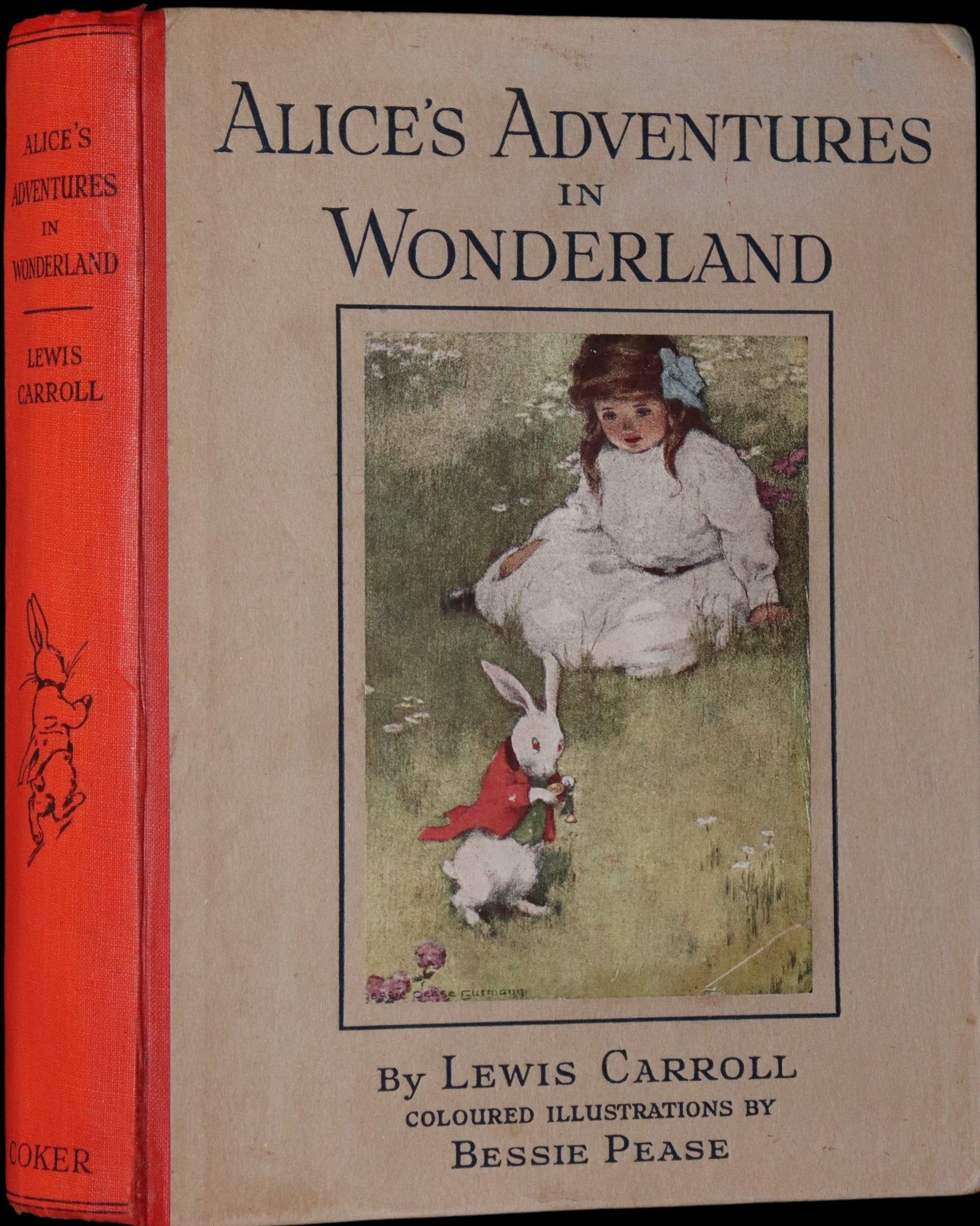1930 Rare Book Alices Adventures In Wonderland Illustrated By Bessi Mflibra Antique Books 0802