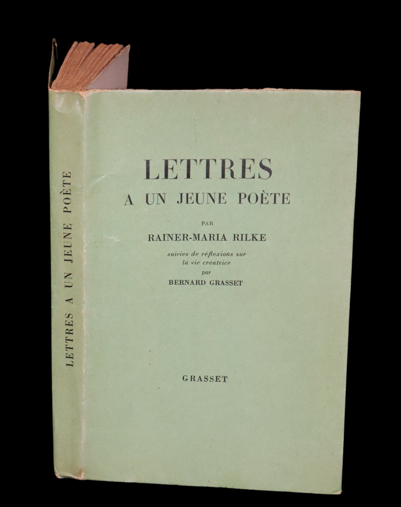 1937 Rare French First Edition - Lettres À Un Jeune Poète (Letters To –  Mflibra - Antique Books