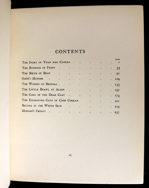 1920 First Edition - Irish fairy Tales by James Stephens illustrated b ...