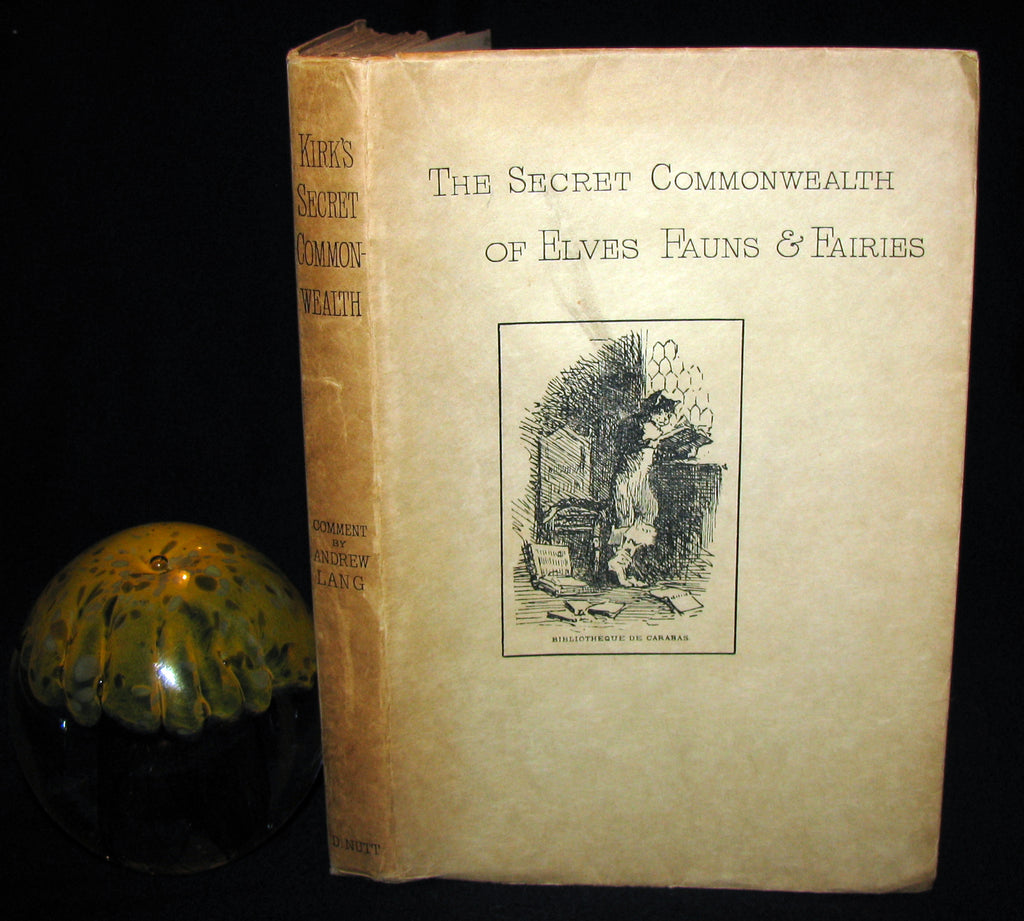 1893 Scarce Victorian Book - The Secret Commonwealth of Elves, Fauns & –  MFLIBRA - Antique Books