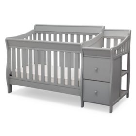 delta 4 in 1 crib with changing table