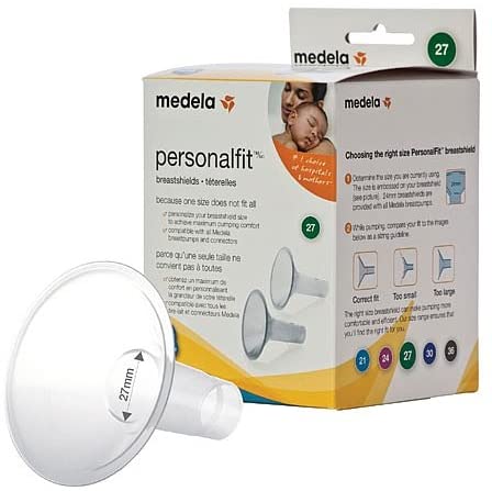 Medela PersonalFit Breastshields (2), Size: Large (27mm)