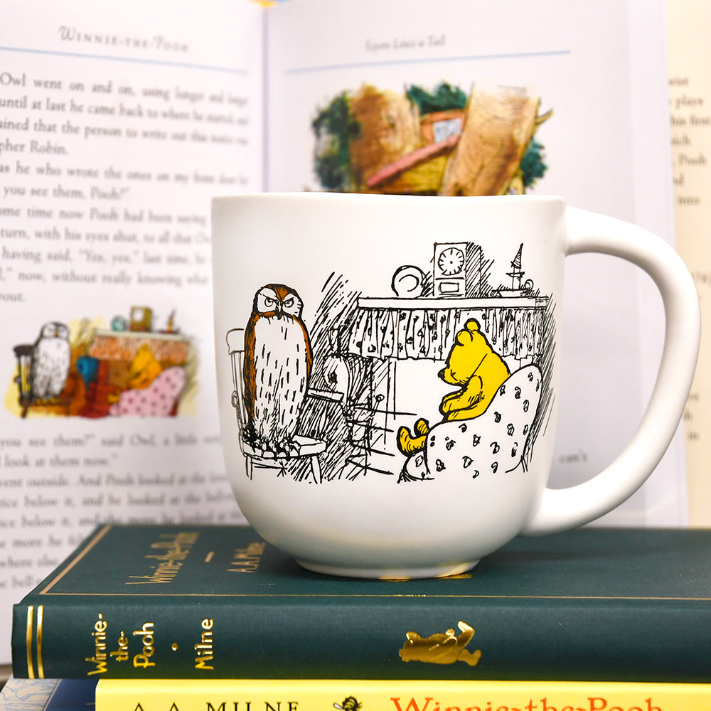 Winnie the Pooh Happy Thoughts Mug – The Literary Gift Shop