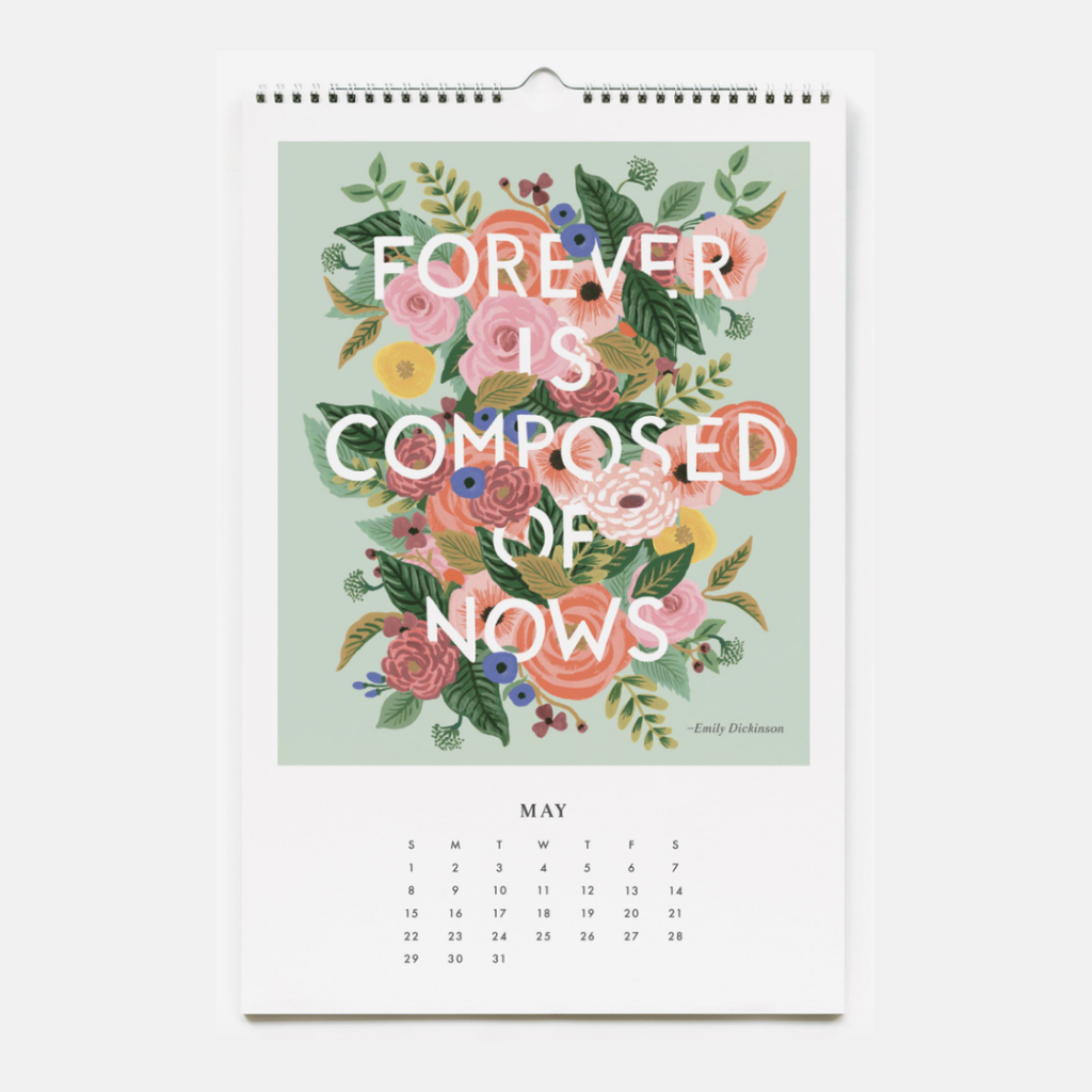2022 Inspirational Quote Wall Calendar | The New York Public Library Shop