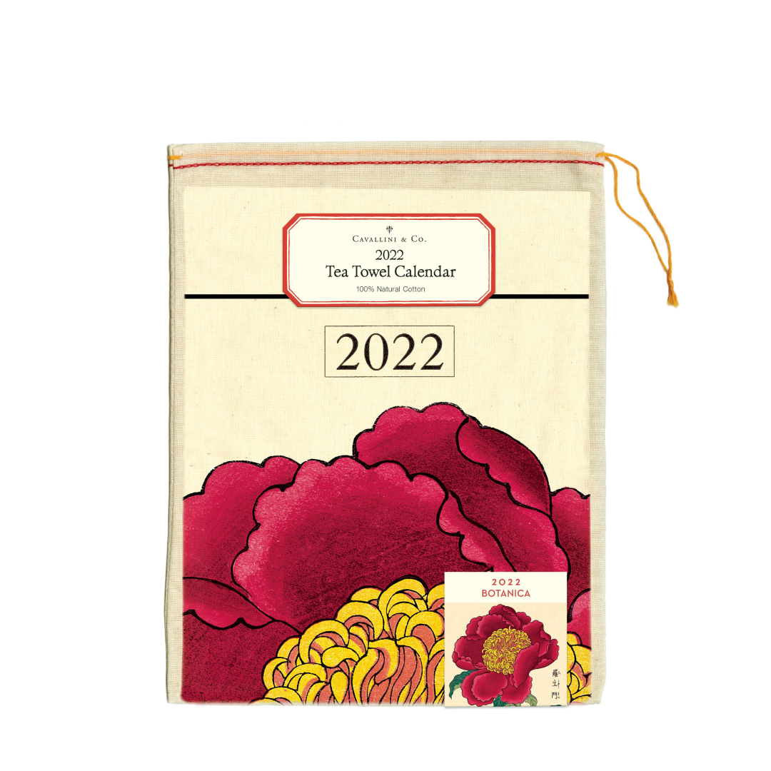 2022 Botanical Tea Towel Calendar