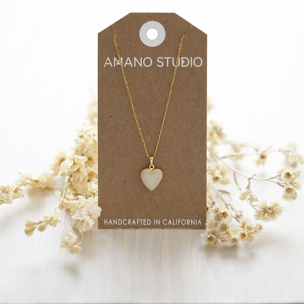 Knobbly Studio PETITE HEART LOCKET ネックレス - アクセサリー