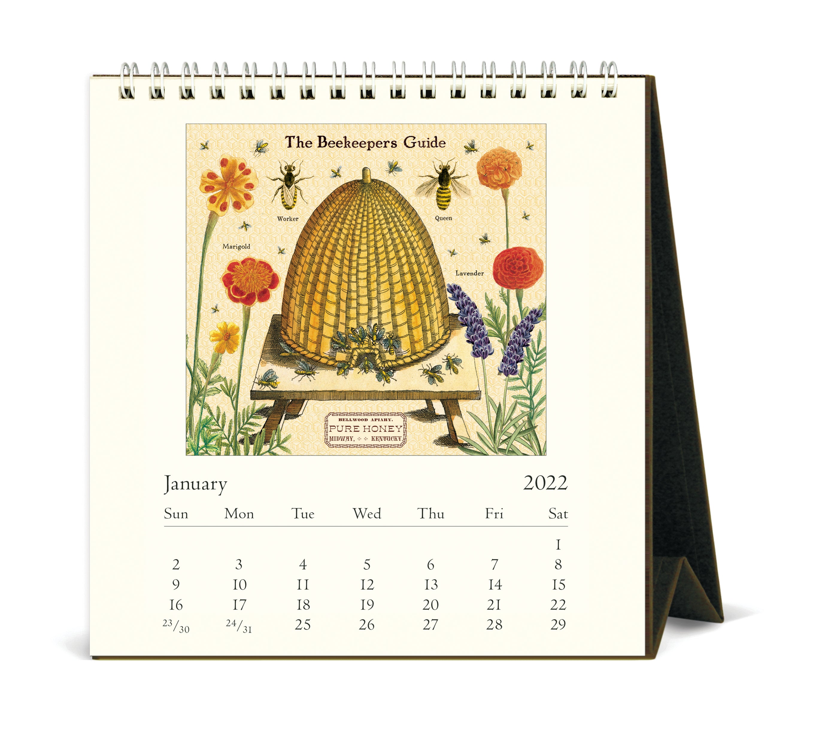 2022 Bees & Honey Desk Calendar