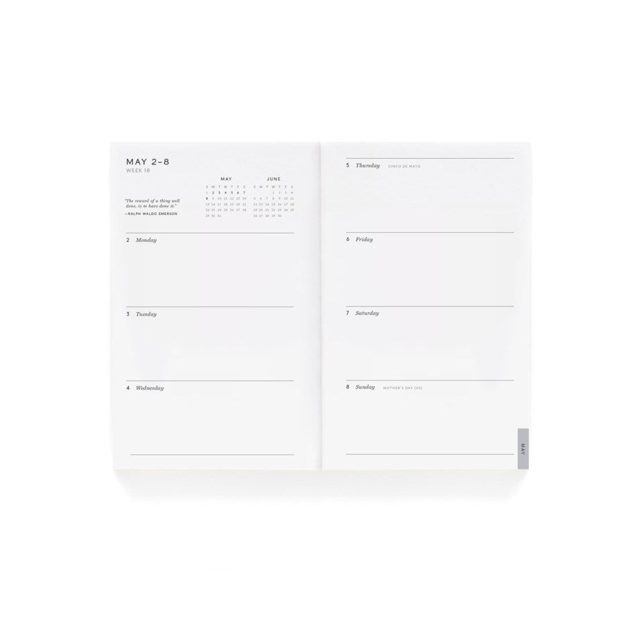 2022 Dovecote 12-Month Pocket Planner