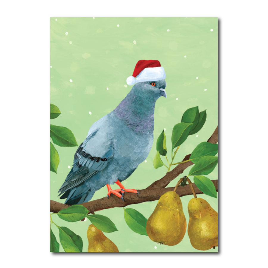 Pigeon Pears Holiday Card Set