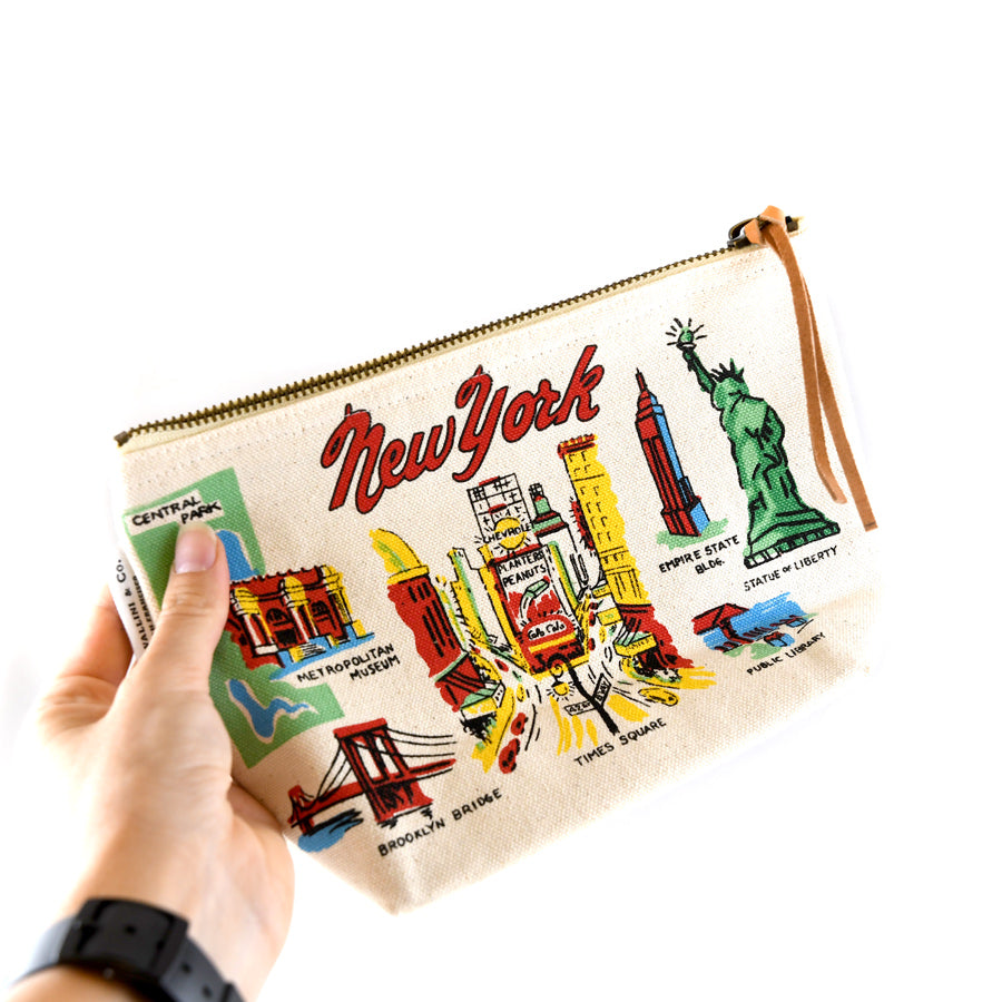 NYC Pencil Pouch Monogram - Art of Living - Books and Stationery