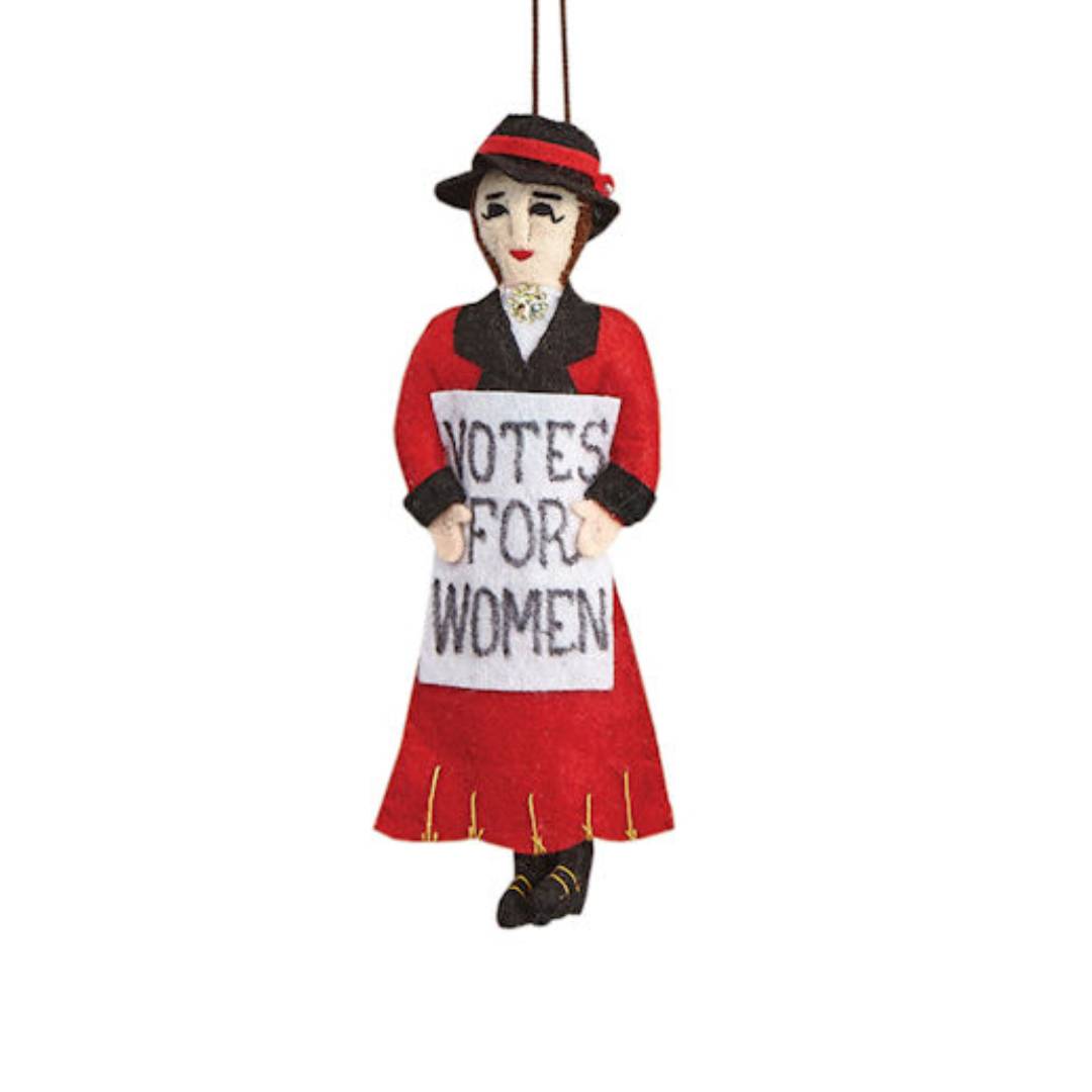 Suffragette Ornament