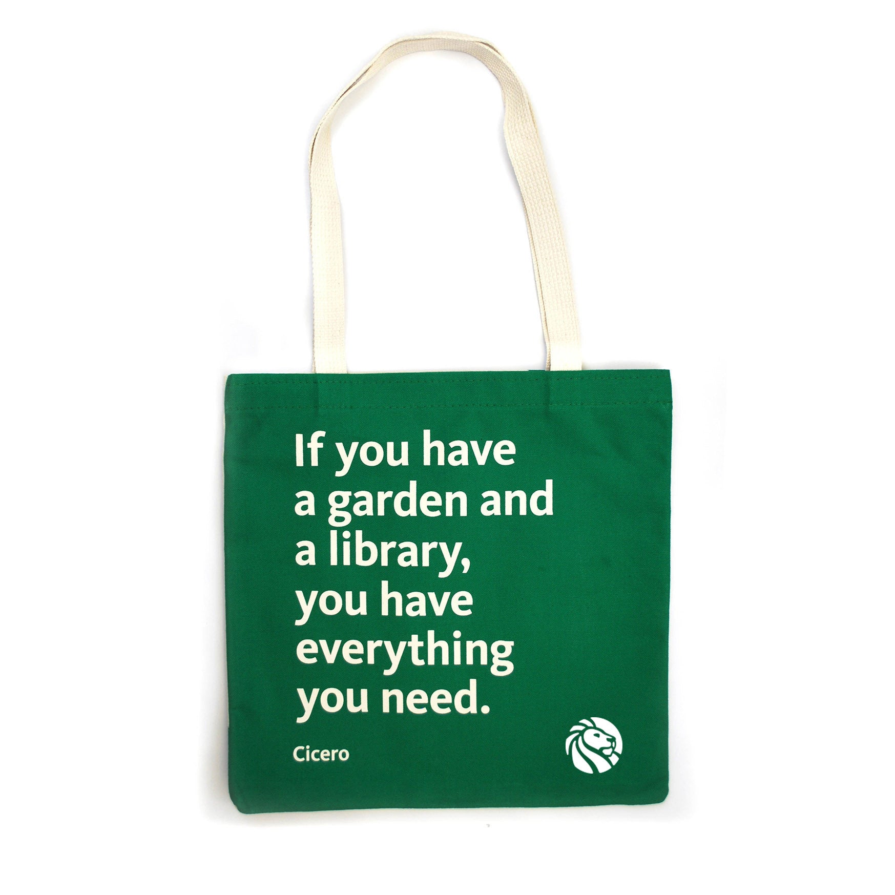Nypl Cicero Tote Bag The New York Public Library Shop