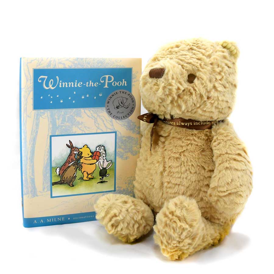 winnie the pooh teddy set