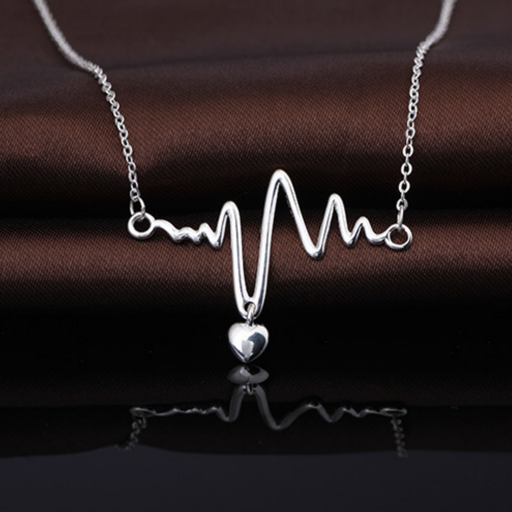 heartbeat necklace feel partners heartbeat