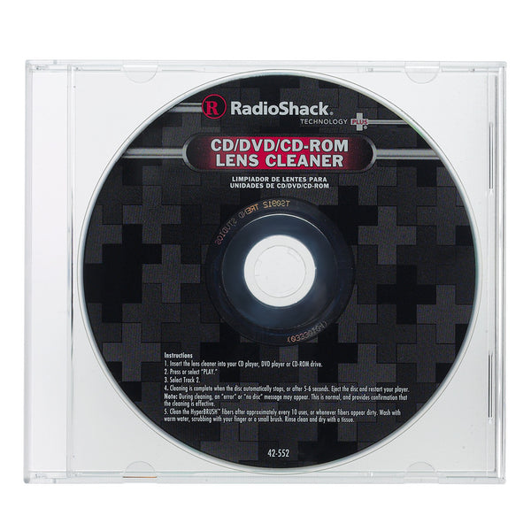 RadioShack CD Lens Cleaner