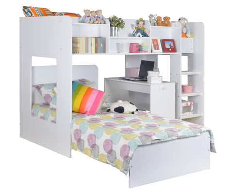 l shaped childrens beds