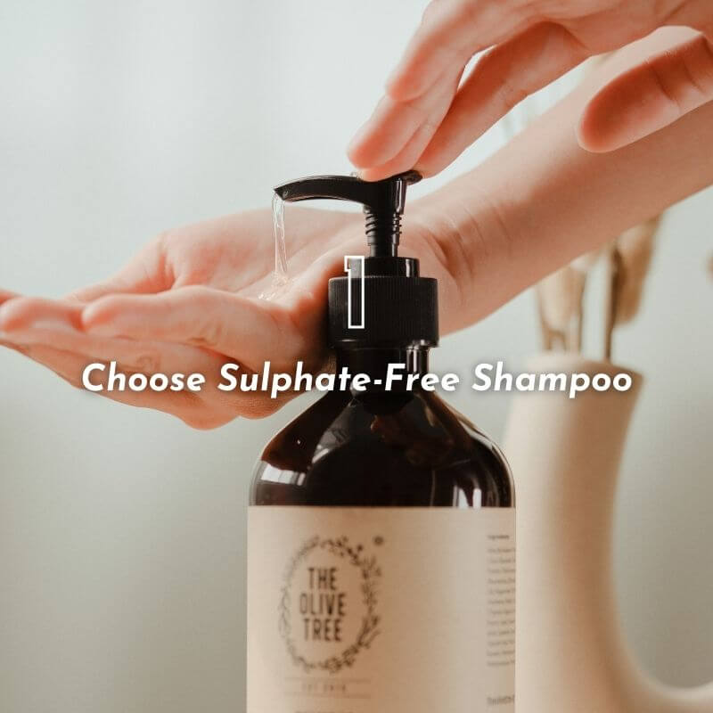 The Olive Tree Natural Sulphate Free Shampoo Conditioner