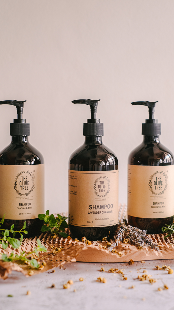 The Olive Tree Natural Sulphate Free Shampoo 